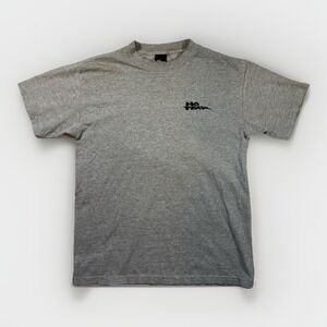 Vintage No Fear T Shirt Men's Large Gray Graphic USA Made Worn